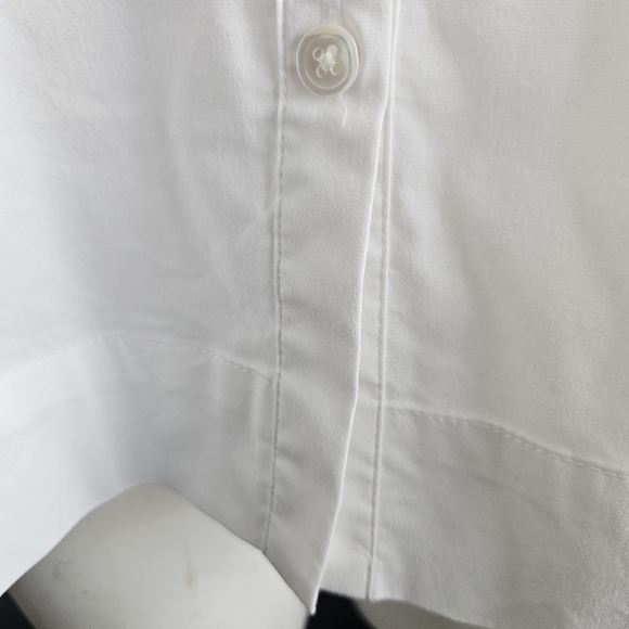 J. Jill Womens Button Down Long Sleeve Size Medium Classic Workwear Summer - Picture 5 of 10